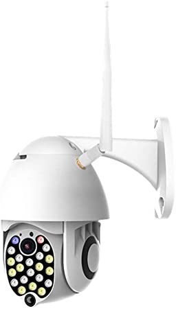 Zxcv 1080P Day And Night Full Color Outdoor Waterproof IP66 PTZ Rotating Mini Wireless Wifi (Size : 2 million 1080P+16G)