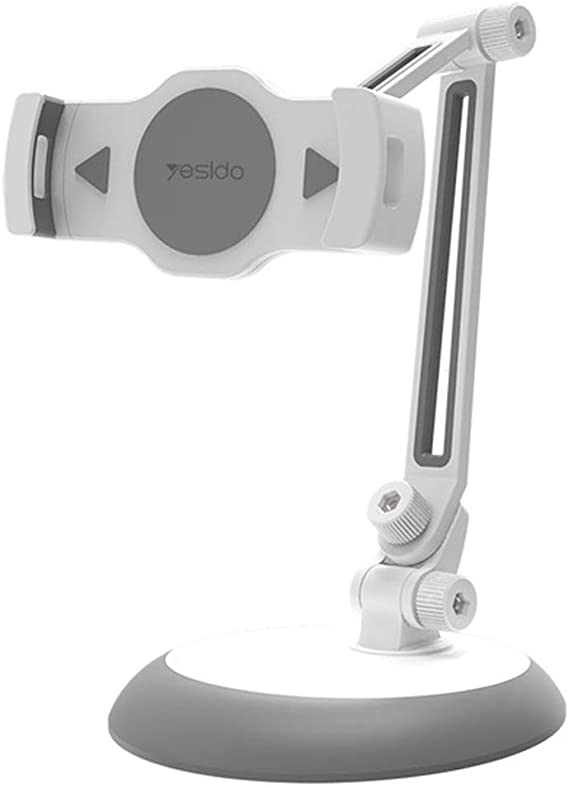 Smart Tablet Holder C33 for Tablet, Flexible Stand for Desk, Bed, Mobile Phone, iPhone, Samsung, iPad and More - Black