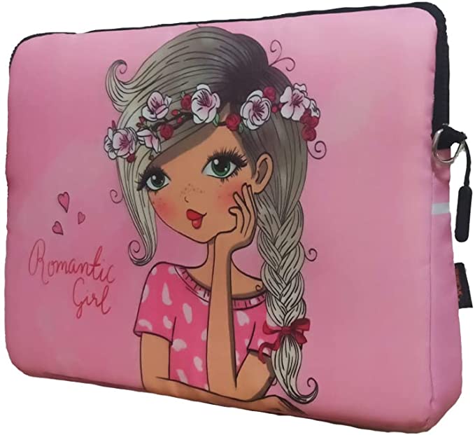 Cougar Laptop bag handbag sleeve notebook case - cute girl