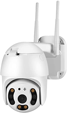 TOROCAT WiFi Security Camera 1080P Home Surveillance Cameras Outdoor Home with Night Vision 2 Way Audio Motion/Sound Detection Pre-Installed 32G Micro SD Card