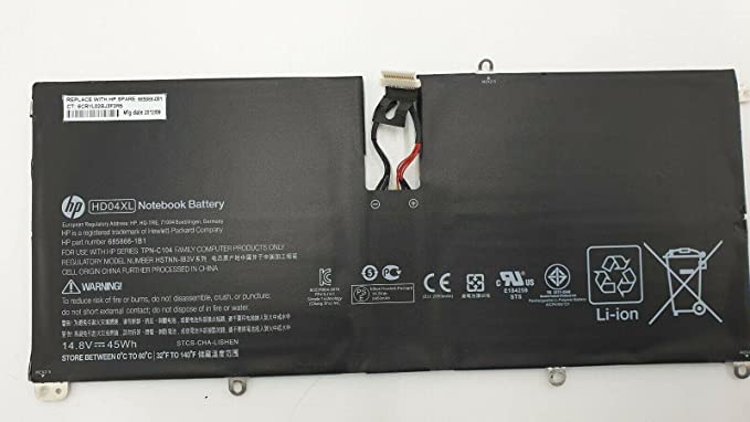 HP Spectre HD04XL laptop battery