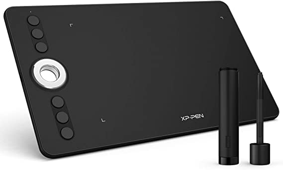 XP-PEN Deco 02 Graphics Drawing Tablet With Hexagonal Design Stylus & 6 Shortcut Keys 8192 Levels Pressure