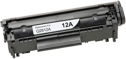 1 Pack PrinterPro™ Compatible HP 12A Q2612A q2612 hp12a Black Toner Cartridge for HP Laserjet 1010 1012 1018 1020 1022 1022n 1022nw 3015 3020 3030 3050 3052 3055 M1319 M1319f
