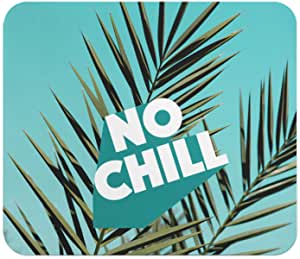 Loud Universe No Chill Beach Palm Tree Rectangular Thick Flexible Mouse Pad