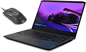 Lenovo IdeaPad Gaming 3 Laptop - Ryzen 7 5800H 8Cores, 8GB RAM, 512GB RAM, NVIDIA GeForce RTX 3050 4GB GDDR6 Graphics, 15.6" FHD 1920x1080 IPS 120Hz, Backlit Keyboard, Dos - Black + Gaming RGB Mouse