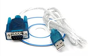 JEYEFFE CH340 USB to RS232 Male COM Serial Port PDA 9 Pin DB9 Adapter Cable Windows Linux