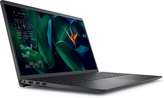 DELL Vostro 3515 Laptop - Ryzen 5 3450U, 8GB RAM, 512GB SSD, 15.6" FHD (1920X1080) Anti-glare LED Narrow border, AMD Radeon Vega 8 Graphics, Ubuntu - Carbon Black
