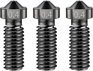 E3D Volcano Nozzle Hardened Steel Nozzles M6 1.75mm 0.4 mm