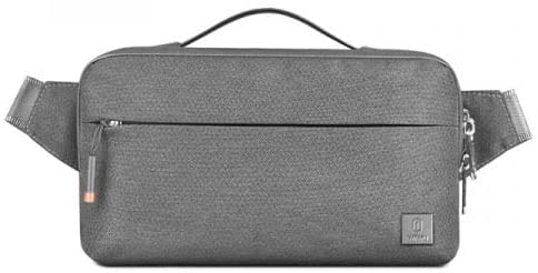 WIWU Alpha Chest Package Crossbody Bag (26x15x7cm) - Gray, Gray, 26x15x7 cm, Crossbody