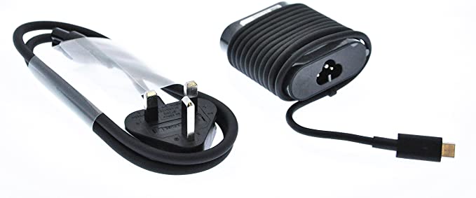 Dell Genuine XPS 13 9365 2-In-1 30w USB-C Type -C Power Adapter Charger 470-ABSF HA30NM150 2CR08 F17M7 UK