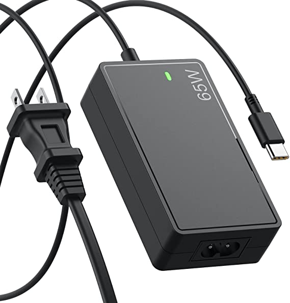 65W 45W USB-C Laptop Charger for Lenovo Yoga 910 920 720 730 C930 C940 S730 Chromebook C330 S330 100e 13 IdeaPad 730s ThinkPad X1 Carbon T470 T470s T480 T480s T570 T580 100% New Brand Type c Charger