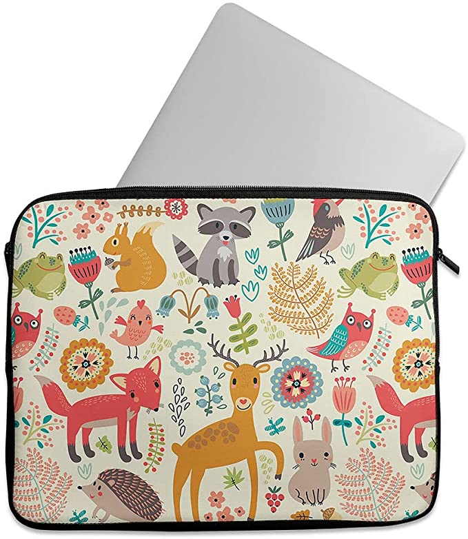 laptop sleeve 15.6 & 15 inch Protective Case with Zippe Carrying Bag laptop sleeve laptop sleeve laptop sleeve laptop sleeve 15.6 & 15 inch -Tat Casual Printed Laptop Sleeve 46