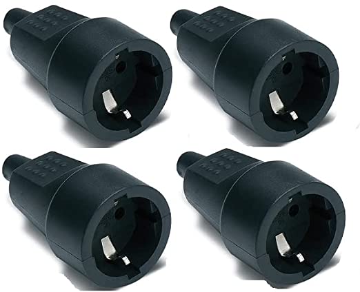 Rubber socket Plug 250V 16A Famatel made in spain