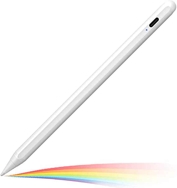 Cisteen Upgraded Stylus for iPad with Palm Rejection & Tilt Sensor, Active Stylus Pencil Compatible with (2018-2020) iPad Air 4th/3rd Gen, iPad Pro 11 & 12.9, iPad 6/7/8th Gen, iPad Mini 5