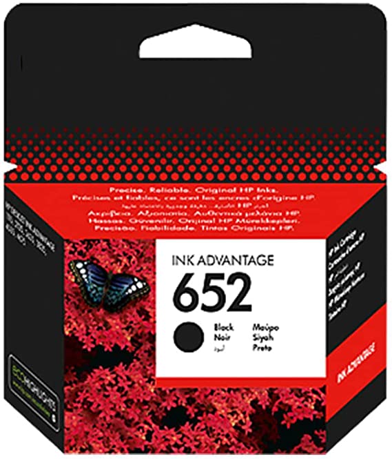 Compatible Ink cartridge for HP 652 Black