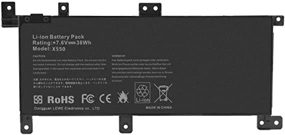 TREE.NB ASUS C21N1509 Laptop Replacement for ASUS A556 A556U X556UV X556UA X556UJ ASUS Vivobook F556 F556U F556UA F556UJ F556UQ Series(7.6V 38Wh)