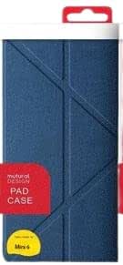 Mutural IPad Mini 6" ShockProof Leather Case Blue