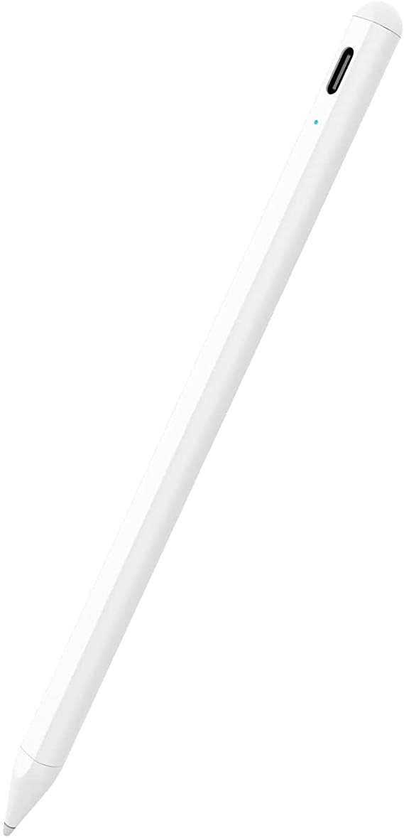 Pencil Stylus for Newest iPad 8th Generation, New Nib Pencil Compatible with (2018-2020) iPad Pro (11/12.9 Inch),iPad 6th/7th Gen,iPad Mini 5th Gen,iPad Air 3rd Gen for Precise Writing/Drawing (White)