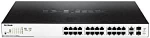 D-Link 24 Port Gigabit POE Plus Plus with 2 combo 1000Base-T/ SFP ports Smart Switch (518Watt) / DGS-1100-26MPP