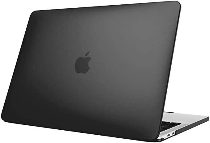 Fintie Case for MacBook Pro 13 Inch A2338(M1) A2251 A2289 A2159 A1989 A1706 A1708 - Protective Snap On Hard Shell Case Cover for MacBook Pro 13 2016-2020 Release with/Without Touch Bar, Frost Black