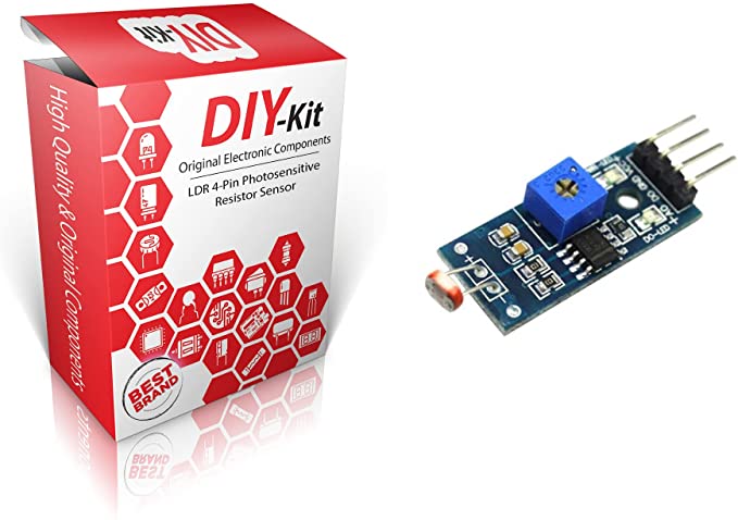 DIY-Kit LDR 4-Pin Photosensitive Resistor Sensor