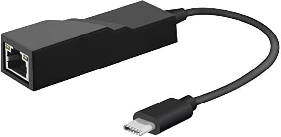 USB-C to LAN Adapter, Cellet Type C to RJ45 Ethernet Network 10/100 Mbps for MacBook Series Chromebook Pixel and more
