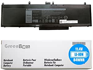 GreenTech New WJ5R2 Replacement Battery for Dell Precision 15 3510 - GreenTech 11.4V 84Whr 6 Cell Primary Battery 4F5YV