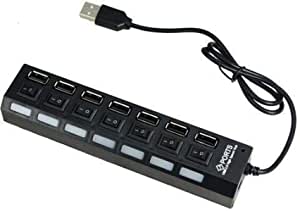 7-port Usb 2.0 Premium High Speed Hub Sharing Switchyuturoaa64302