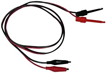 Crocodile Terminals Wire with Hook end - 1m length
