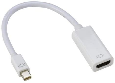 Tobo - 4K Mini Displayport(Thunderbolt) to HDMI Adapter with Audio,Gold-Plated Cord.(White)