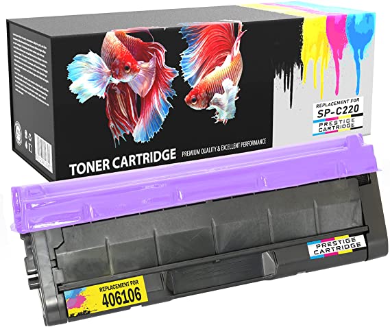 Prestige Cartridge SPC220E Laser Toner Cartridge for Ricoh Printer - Yellow