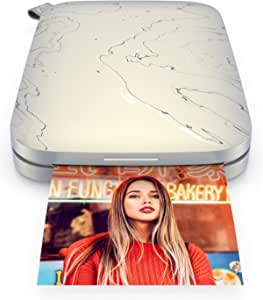 HP Sprocket Select Portable Instant Photo Printer for Android and iOS devices (Eclipse) Prints on 2.3x3.4” Sticky-Backed Zink Photo