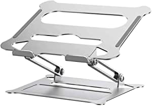 Laptop Stand, Adjustable Laptop Stand, Laptop Riser Portable Foldable Desktop Laptop Stand, Laptop Computer Stand Compatible with 10 to 17 Inch PC Notebook Tablets