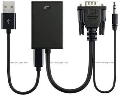 Vega to HDMI 1080P Hd Converter - Black
