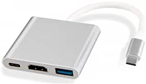 USB Type C LHDMI, USB3, USB-C Adapter 4K Quality