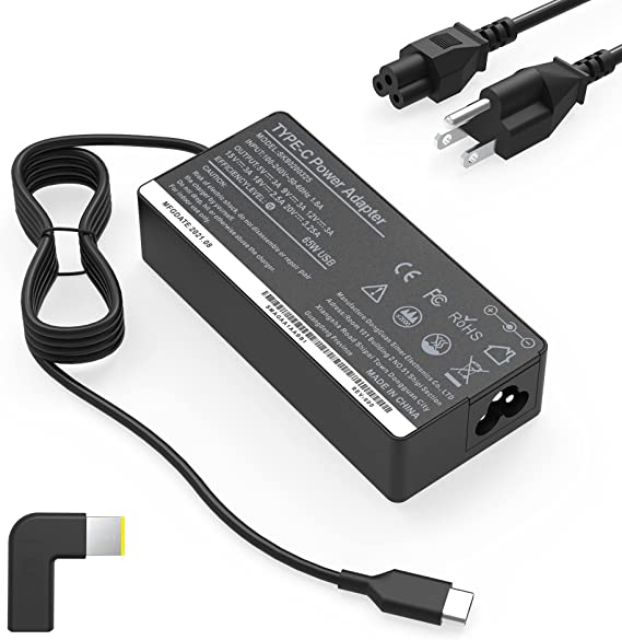 65W AC Adapter Laptop Charger Compatible with Lenovo Charger,Lenovo Type C,Lenovo Thinkpad,Lenovo Yoga，Lenovo USB,Lenovo USB Charger,Lenovo Chromebook Charger，Lenovo X1 Carbon,Lenovo Flex 3 Charger