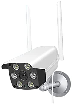 Wired Wireless Surveillance Camera with Microphone and Speaker - V380-K6