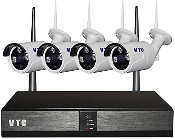 960P Wireless Security Camera System Outdoor Full HD 4 Channel Network Video Recorder Surveillance System