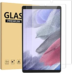 2 Pack Screen Protector for Samsung Galaxy Tab A7 Lite (-T220 / T225), 2.5D Tempered Glass Film