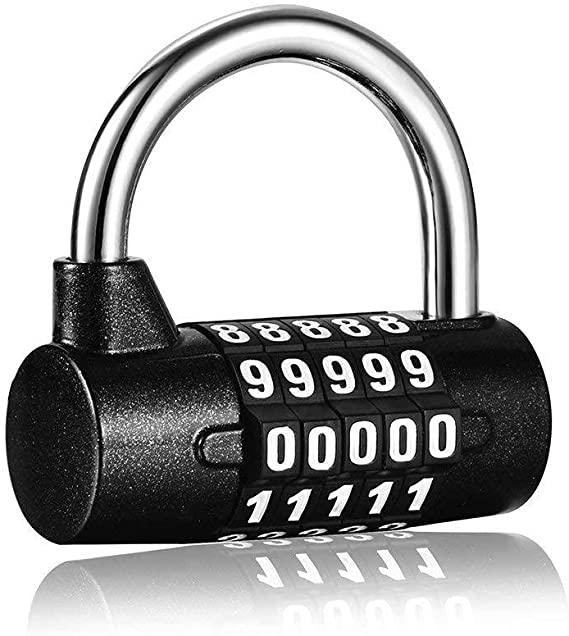 4 dial number combination travel security code lock