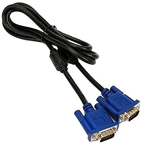 Lap Gadgets VGA to VGA Cable 1.5M Black & Blue