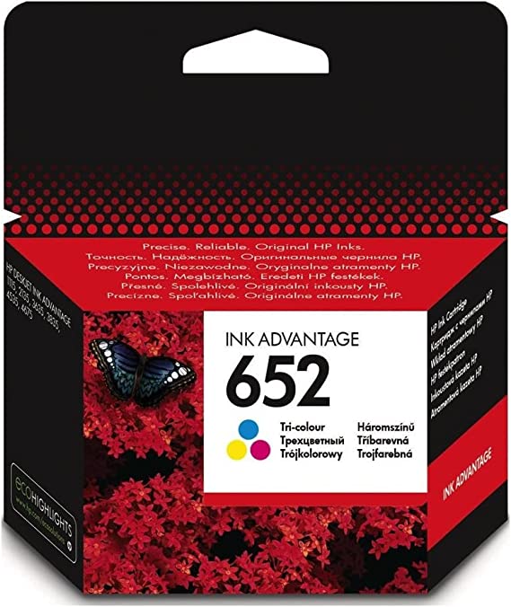 Compatible Ink cartridge for HP 652 Color