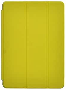 Smart Leather Full Protective Tablet Cover Hard Case With Stand For Apple Ipad 5 9.7 Inches - Yellow