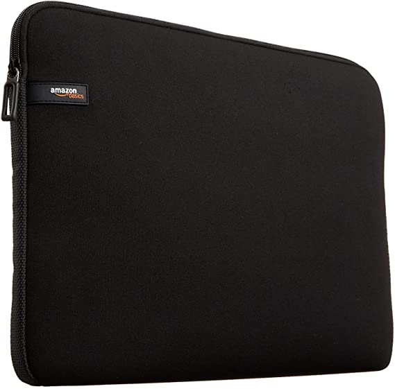 Amazon Basics 13.3-Inch Laptop Sleeve, Protective Case - Black