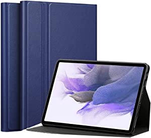 Full Cover Case Compatible with Lenovo Tab M10 HD 2nd Gen 10.1 inch 2020 Flip Cover Leather Stand Case Soft TPU Back For Lenovo Tab M10 (Gen 2) Model TB-X306X/ TB-X306F (Blue)