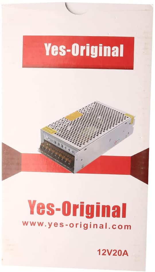 Power supply 12v/20A Yes/Original 5channel Output