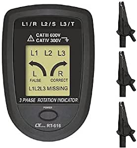 3 Phase Rotation Tester Model: RT-616 Made by Taiwan