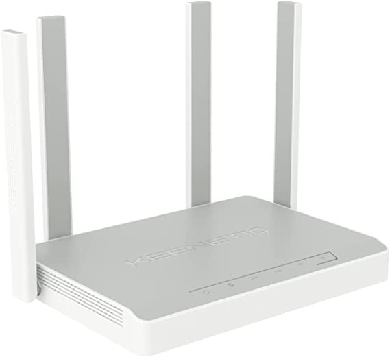 Keenetic Hero DSL (KN-2410) AC1300 2.4/5.0GHz Mesh WLAN Supervectoring VDSL/ADSL2+, 5-Port Gbit Smart Switch, USB 2&3 Ports, Home & SMB/Multilingual Instruction & Interface English Box