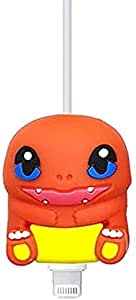 Cable Bite Silicone Cable Protector For Your Charging Cable Cord/USB Cable (charmander)