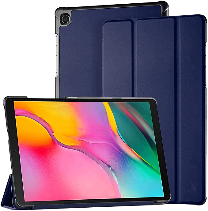 iTechMinia T510 Case T515 Blue Case Samsung Galaxy Tab A 10.1 Inch 2019 Smart Flip Stand Wake and Sleep Case Cover